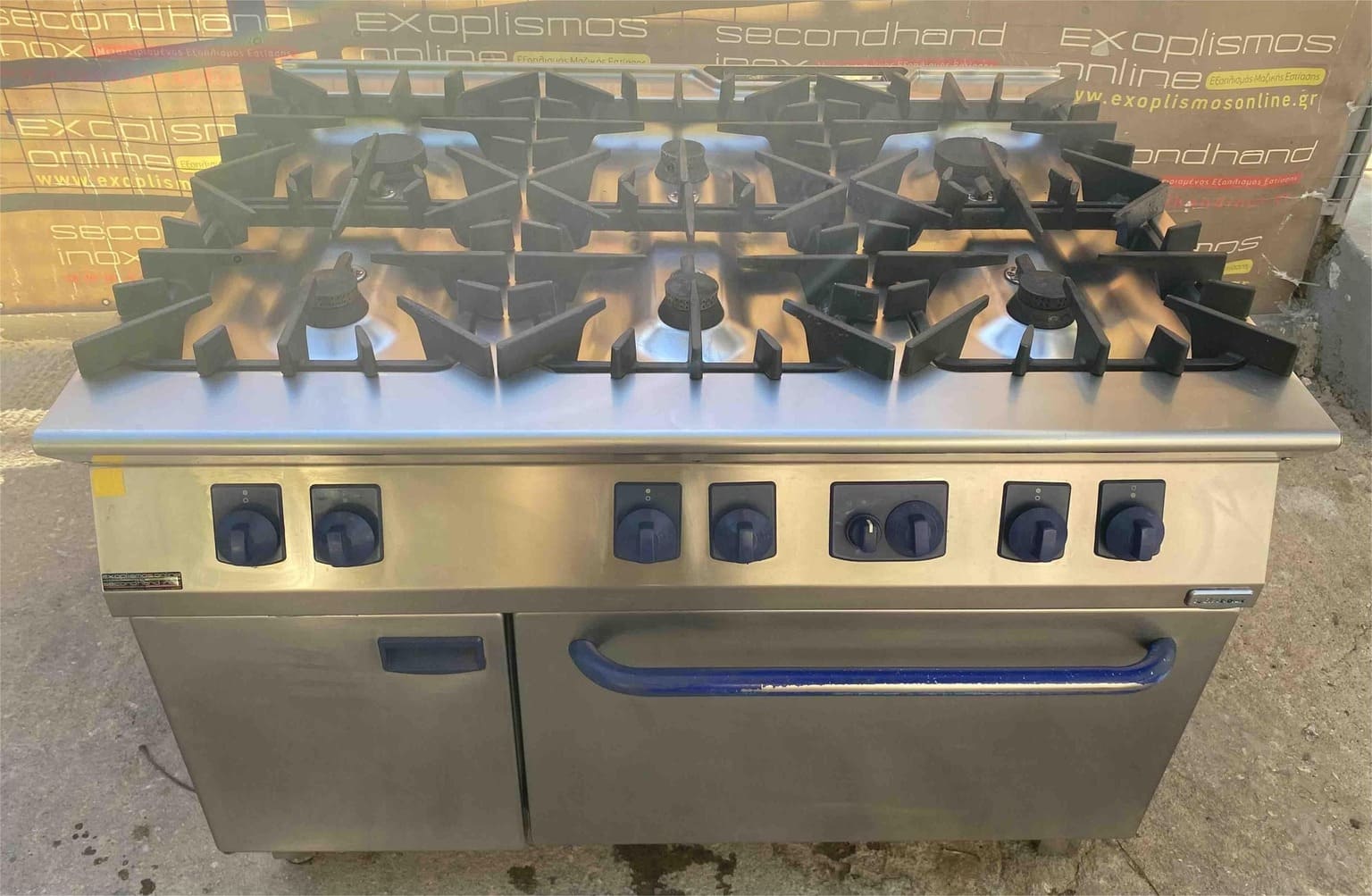 Κουζίνα Υγραερίου Με 4 Εστίες & Φούρνο ZANUSSI Μεταχειρισμένη